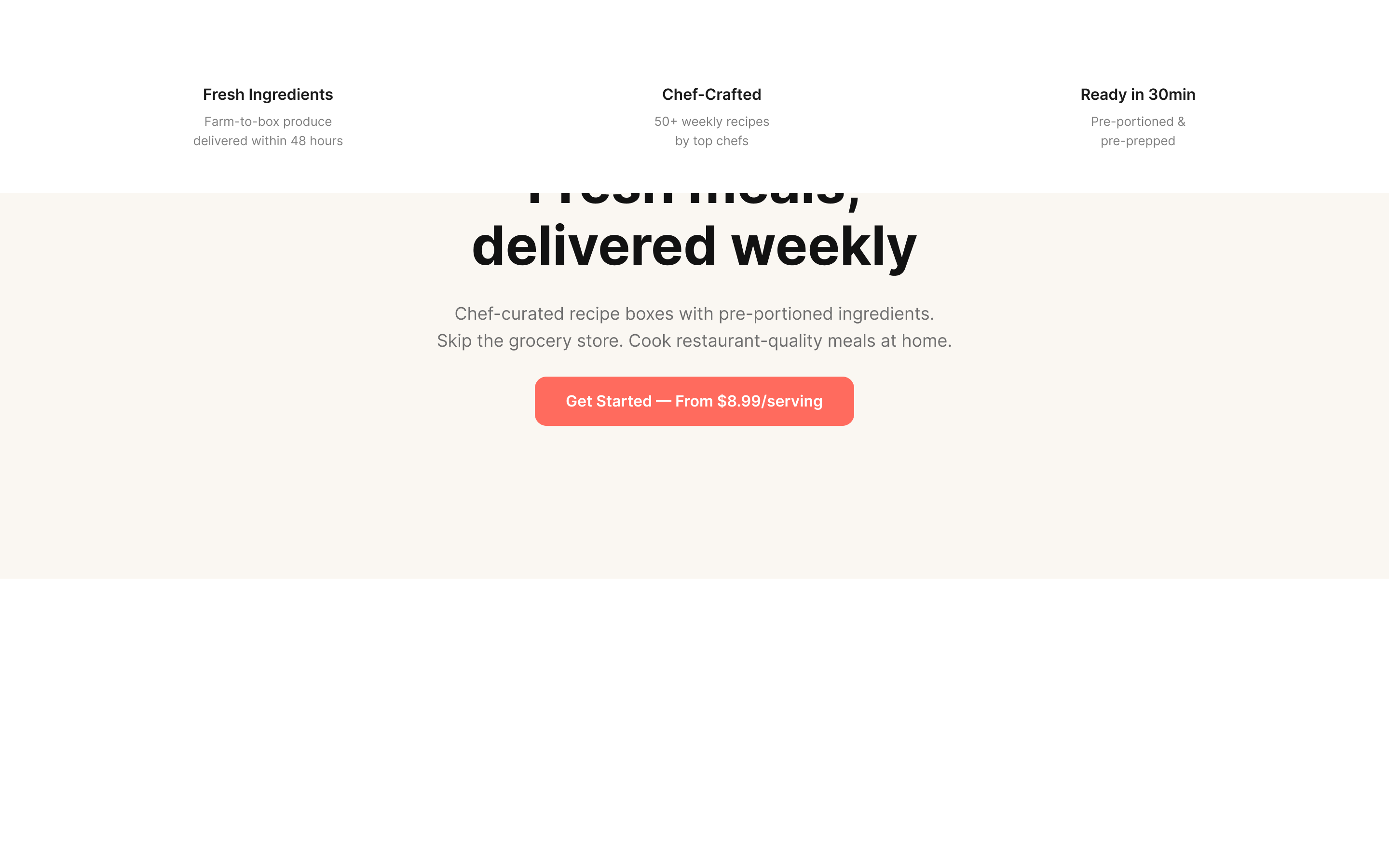 Landing Page